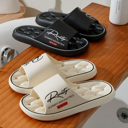 Unisex Massage Slides – Thick EVA Sole for All-Day Comfort