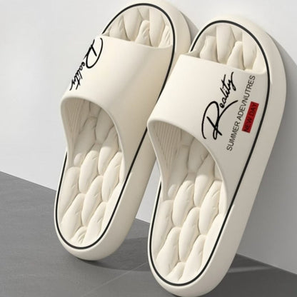 Unisex Massage Slides – Thick EVA Sole for All-Day Comfort