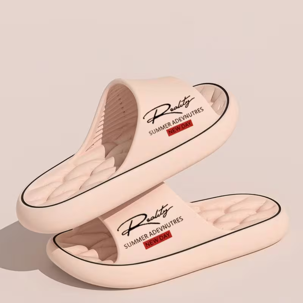Unisex Massage Slides – Thick EVA Sole for All-Day Comfort